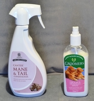 Grooming Spray and Mane and Tail Spray